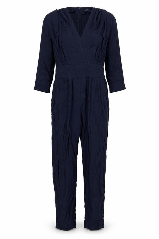 Womens UK Size 12 French Connection One-Piece Blue Jumpsuit