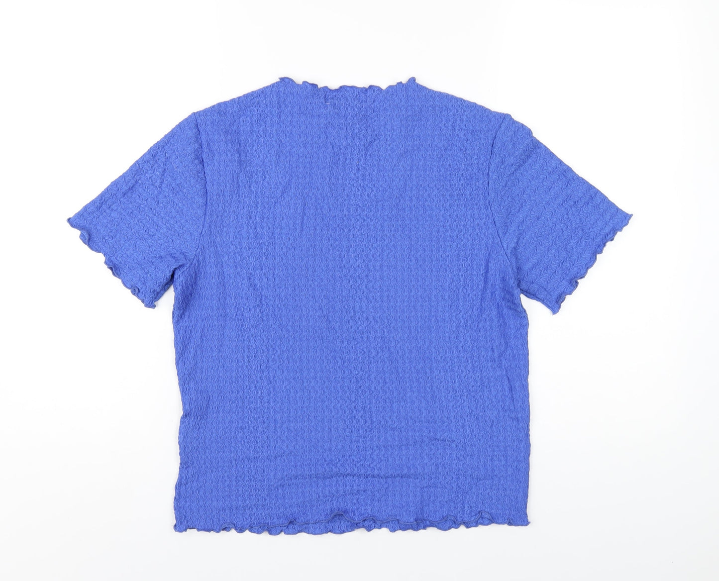 Womens UK Size 14 NEXT Blue Basic T-Shirt