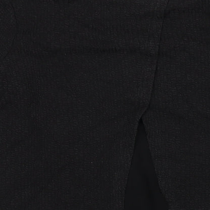 Womens UK Size S Great Plains Black Basic T-Shirt