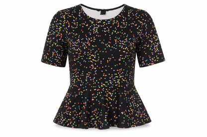 Womens UK Size S H&M Multicoloured Basic Blouse
