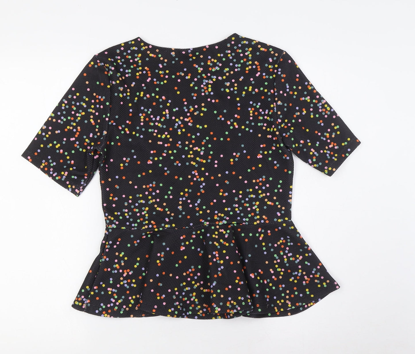 Womens UK Size S H&M Multicoloured Basic Blouse