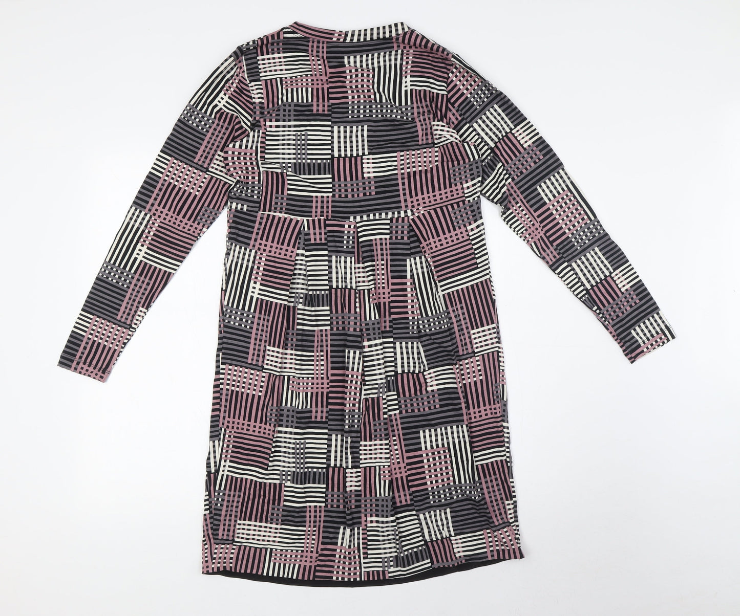 Masai Womens Multicoloured Polyester A-Line Size S Boat Neck