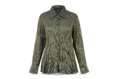 Womens UK Size 14 EWM Clear Basic Button-Up