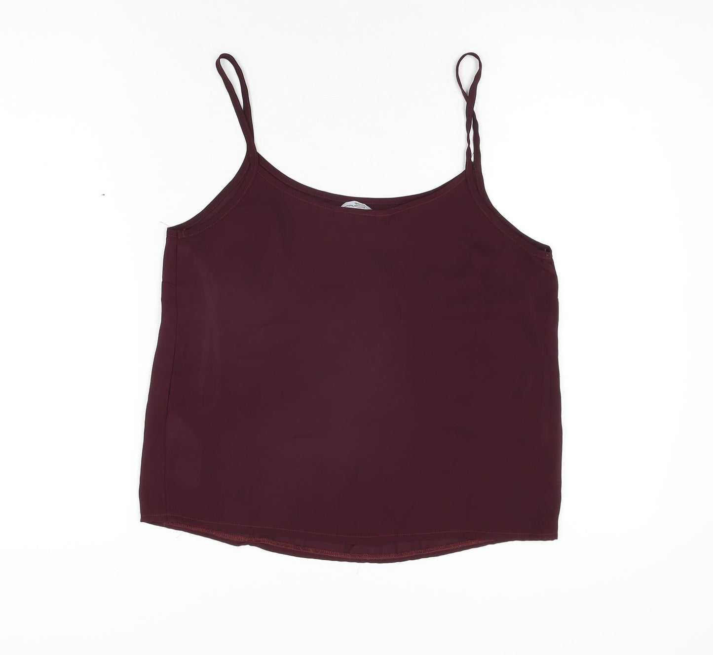 Womens UK Size 10 New Look Purple Camisole T-Shirt