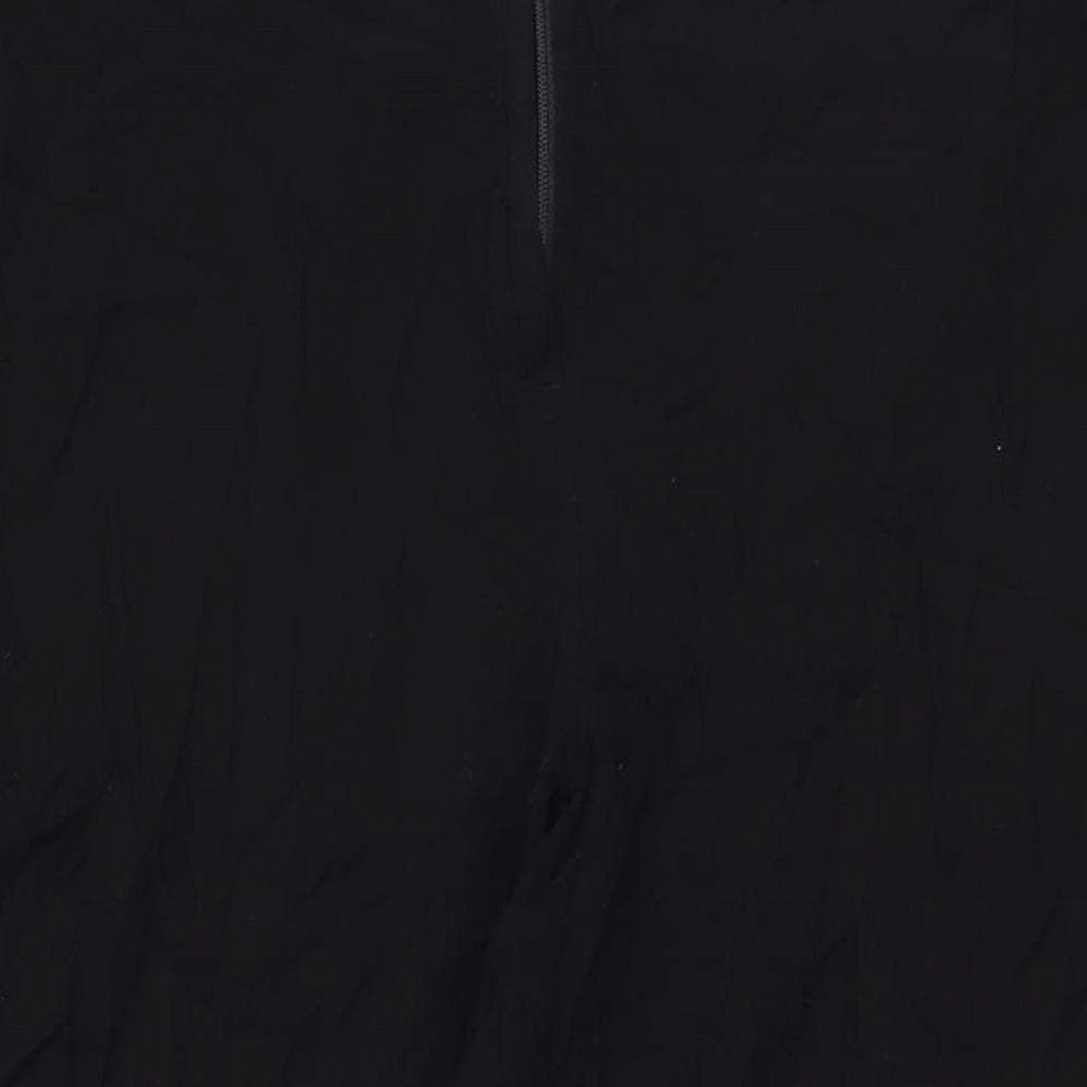 Womens UK Size L Lindex Regular Fit  Black Trousers