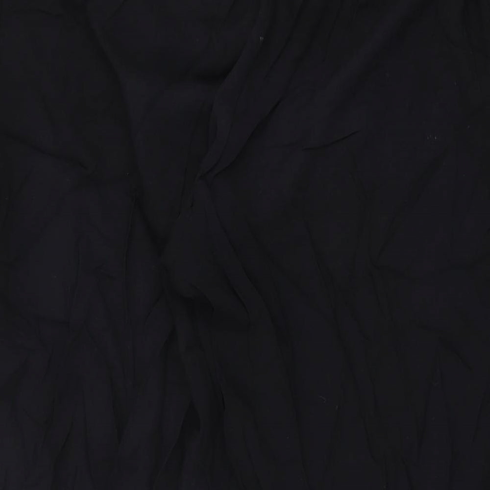 Womens UK Size L Lindex Regular Fit  Black Trousers