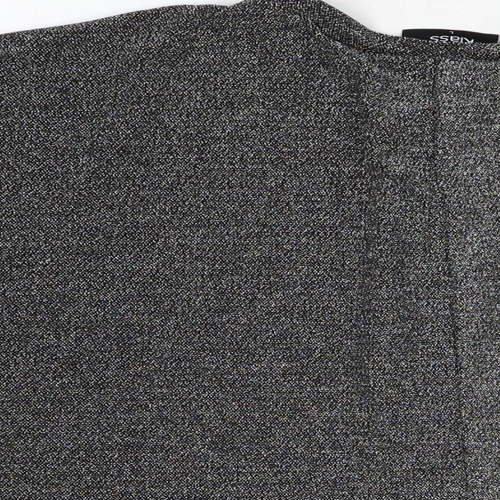Womens UK Size L Klass Black Basic T-Shirt