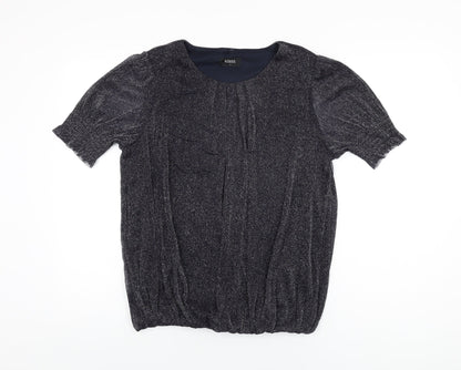 Womens UK Size L Klass Blue Basic T-Shirt