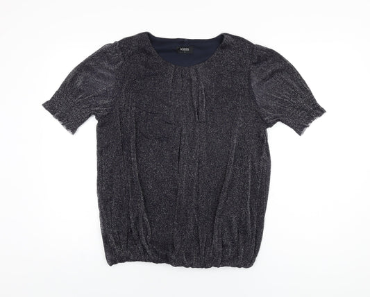 Womens UK Size L Klass Blue Basic T-Shirt