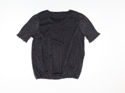 Womens UK Size L Klass Blue Basic T-Shirt