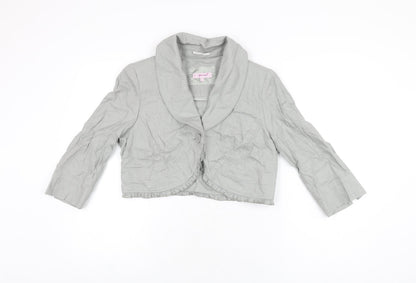 Womens UK Size 12 Per Una Grey Jacket