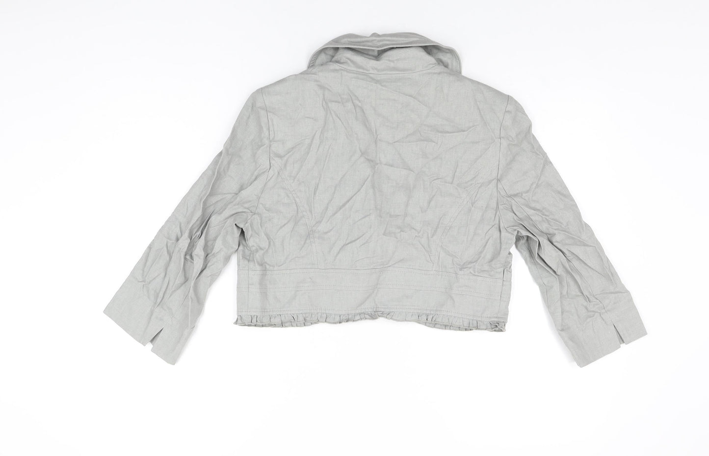 Womens UK Size 12 Per Una Grey Jacket