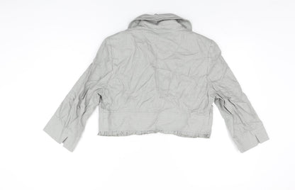 Womens UK Size 12 Per Una Grey Jacket