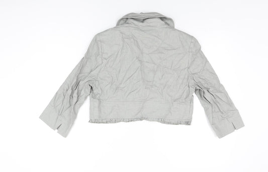 Womens UK Size 12 Per Una Grey Jacket