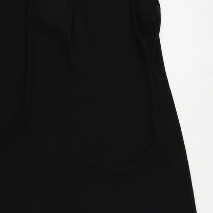 Womens UK Size 8 H&M Black Basic Blouse