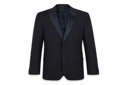 Mens UK Size 44 Marks and Spencer Regular Blue Suit Tuxedo