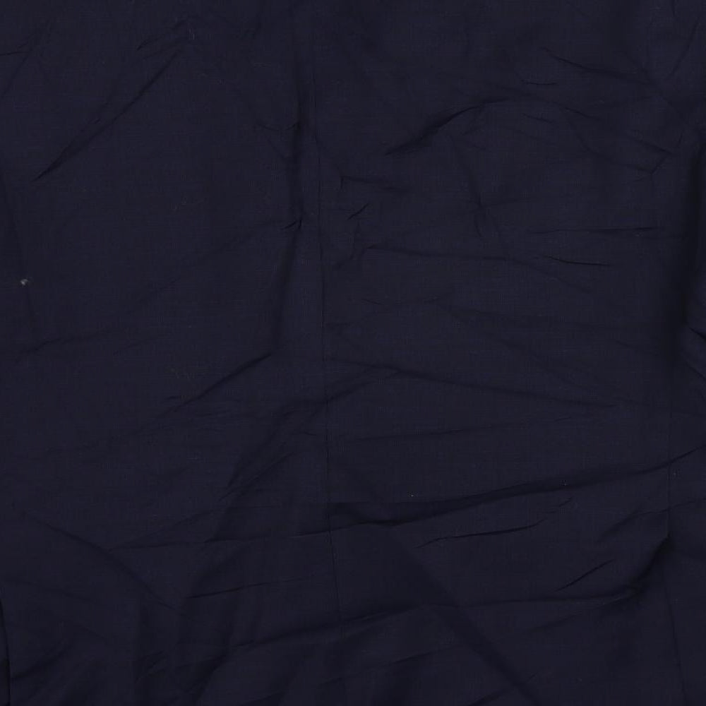 Mens UK Size 38 Marks and Spencer Regular Blue Suit Jacket