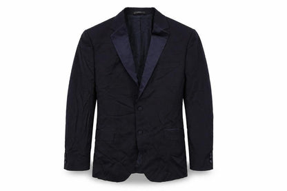 Mens UK Size 44 Marks and Spencer Regular Blue Suit Tuxedo