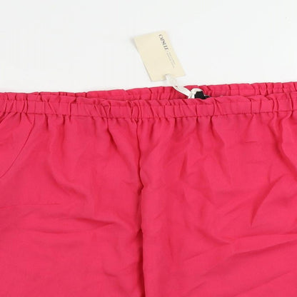 Womens UK Size 16 Capsule Pink Basic Blouse