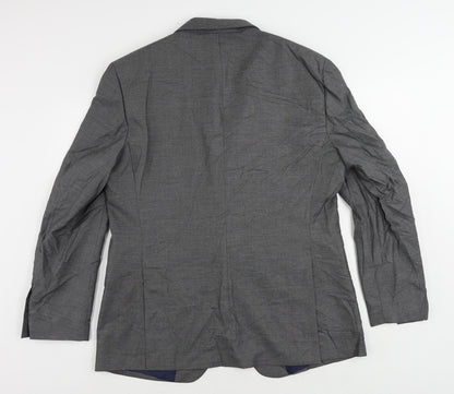 Mens UK Size 41 Marks and Spencer Regular Grey Suit Jacket
