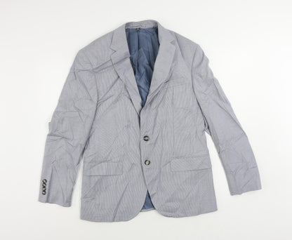 Mens UK Size 40 Marks and Spencer Regular Blue Suit Jacket