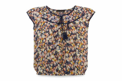 Womens UK Size 14 JUST ELEGANCE Multicoloured Basic Blouse