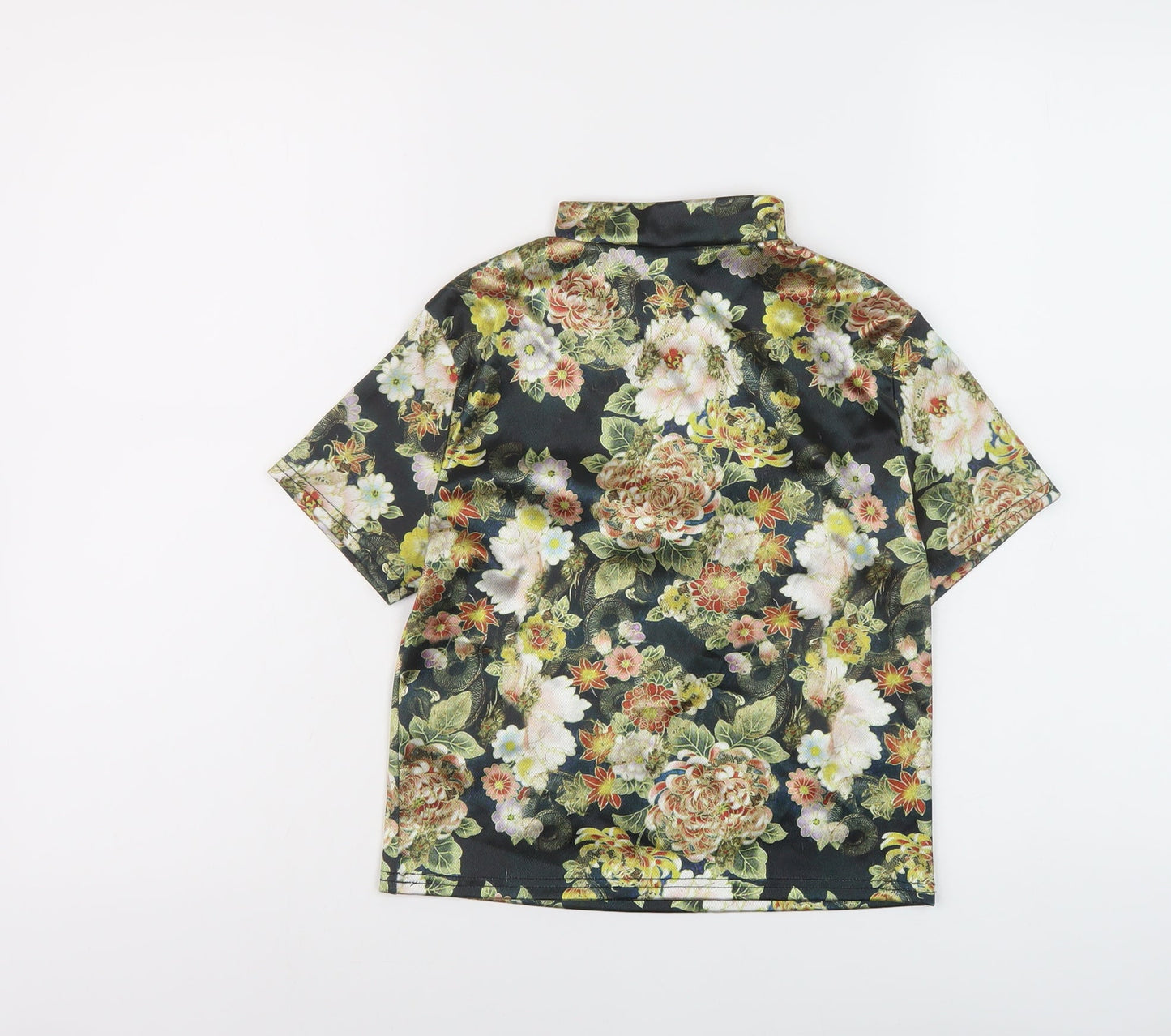 Womens UK Size S Urban Outfitters Multicoloured Basic Blouse