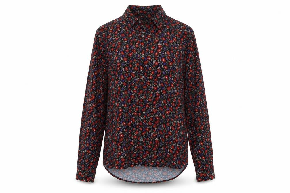 Womens UK Size M Zara Multicoloured Basic Button-Up
