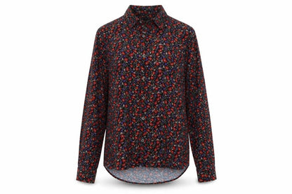 Womens UK Size M Zara Multicoloured Basic Button-Up