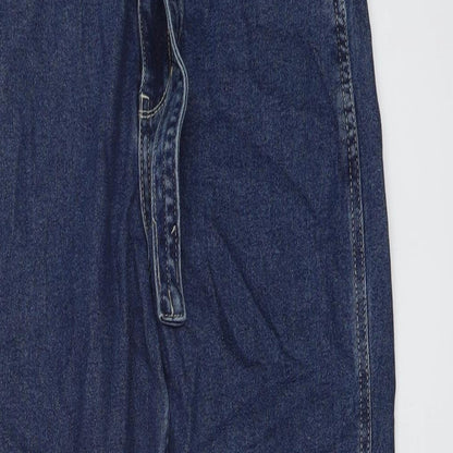 Hollister Womens Blue Cotton Mom Jeans Size 26 in L27 in Regular Button