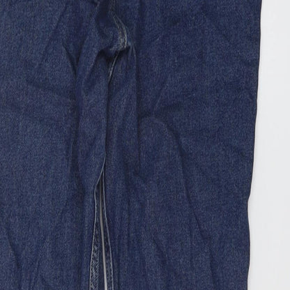 Hollister Womens Blue Cotton Mom Jeans Size 26 in L27 in Regular Button