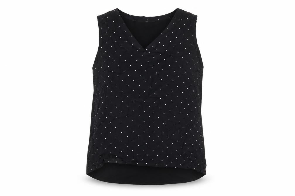 Womens UK Size S Gap Black Basic Tank