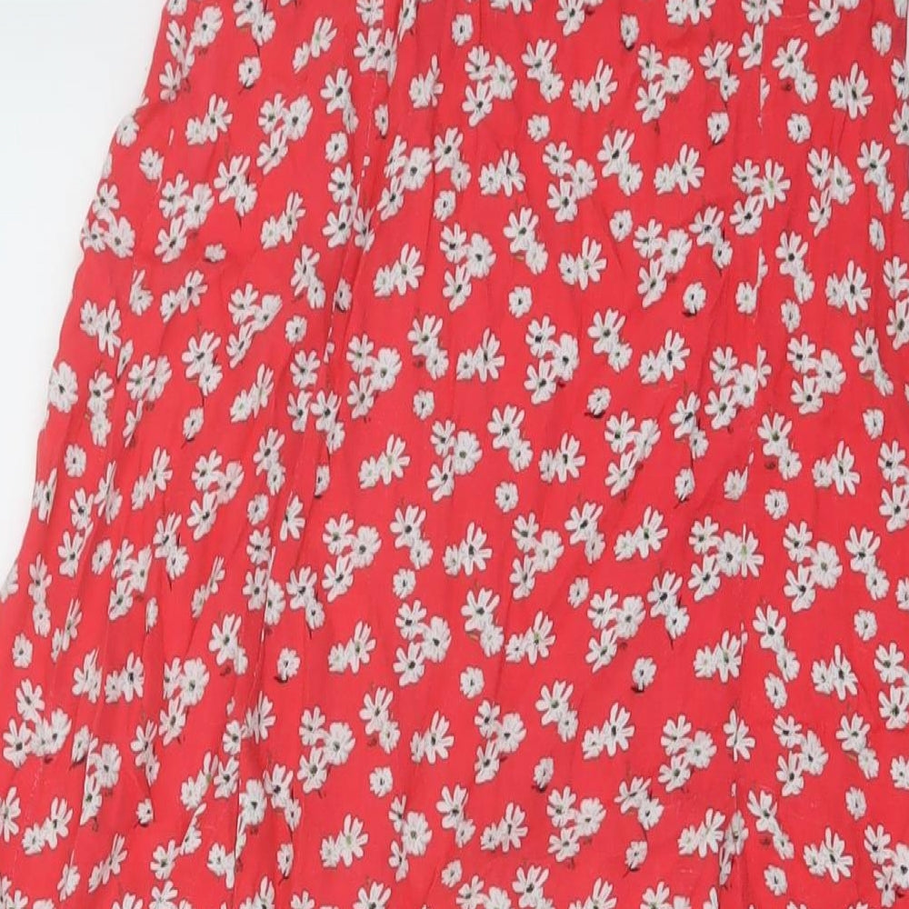 Womens UK Size S Zara A-Line  Skirt
