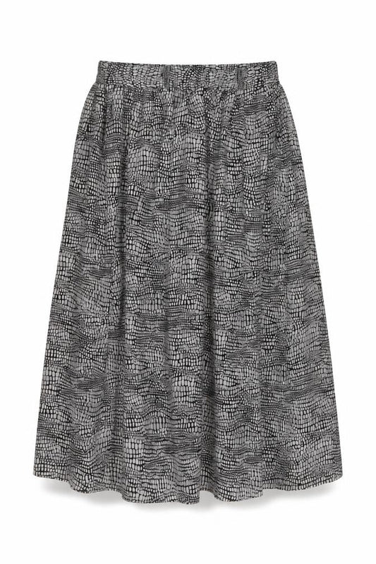 Womens UK Size 14 Debenhams A-Line Chiffon Skirt