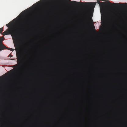 Womens UK Size 8 Marks and Spencer Black Basic Blouse