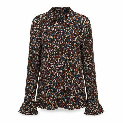 Womens UK Size 16 Marks and Spencer Multicoloured Basic Button-Up