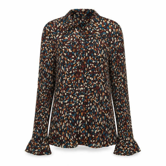 Womens UK Size 16 Marks and Spencer Multicoloured Basic Button-Up