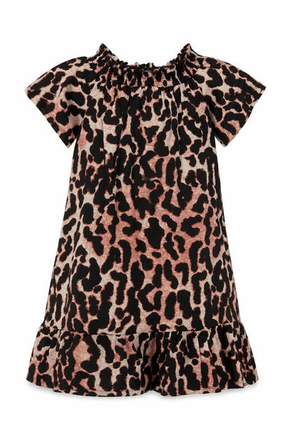 Roman Womens Multicoloured Animal Print Cotton A-Line Size 10 Square Neck Pullover