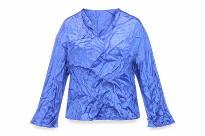 Womens UK Size 16 Marks and Spencer Blue Basic Blouse