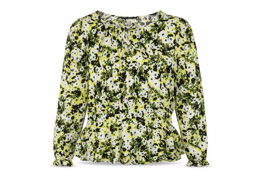 Womens UK Size 10 Marks and Spencer Multicoloured Basic Blouse