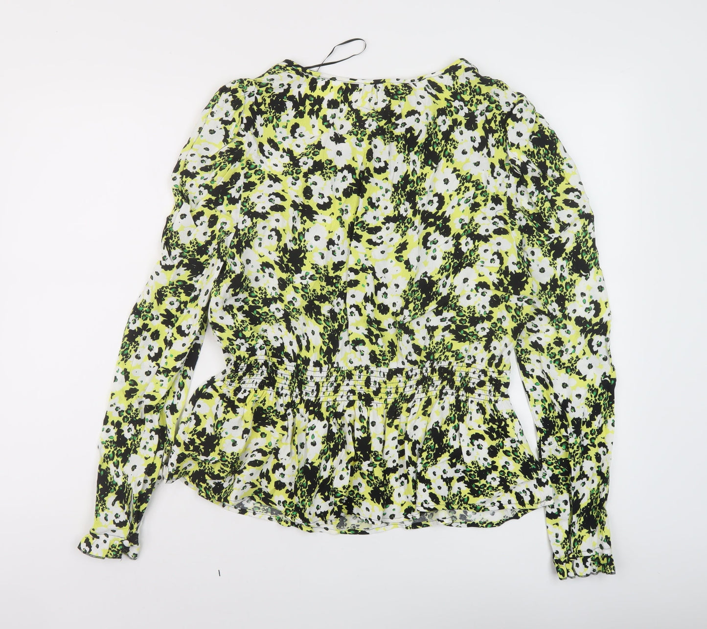 Womens UK Size 10 Marks and Spencer Multicoloured Basic Blouse