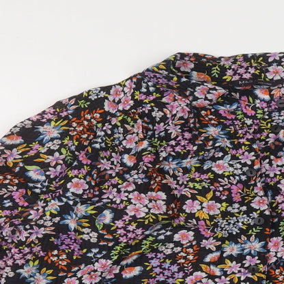 Womens UK Size 8 Marks and Spencer Multicoloured Basic Blouse