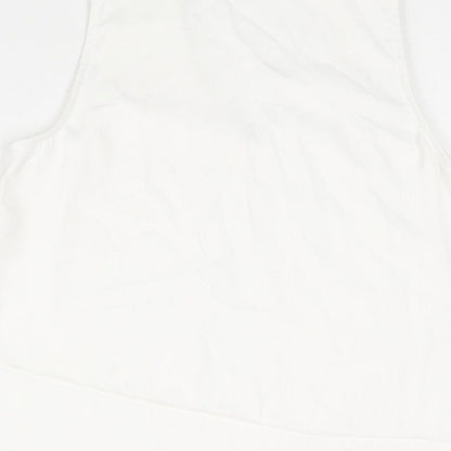 Womens UK Size S Vera Moda White Camisole Blouse
