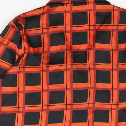 Womens UK Size 8 New Look Red Basic Blouse