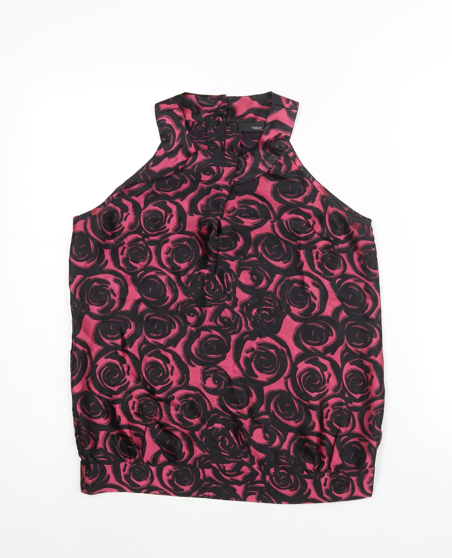 Womens UK Size 10 NEXT Pink Camisole Blouse