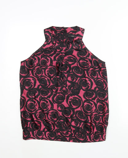 Womens UK Size 10 NEXT Pink Camisole Blouse