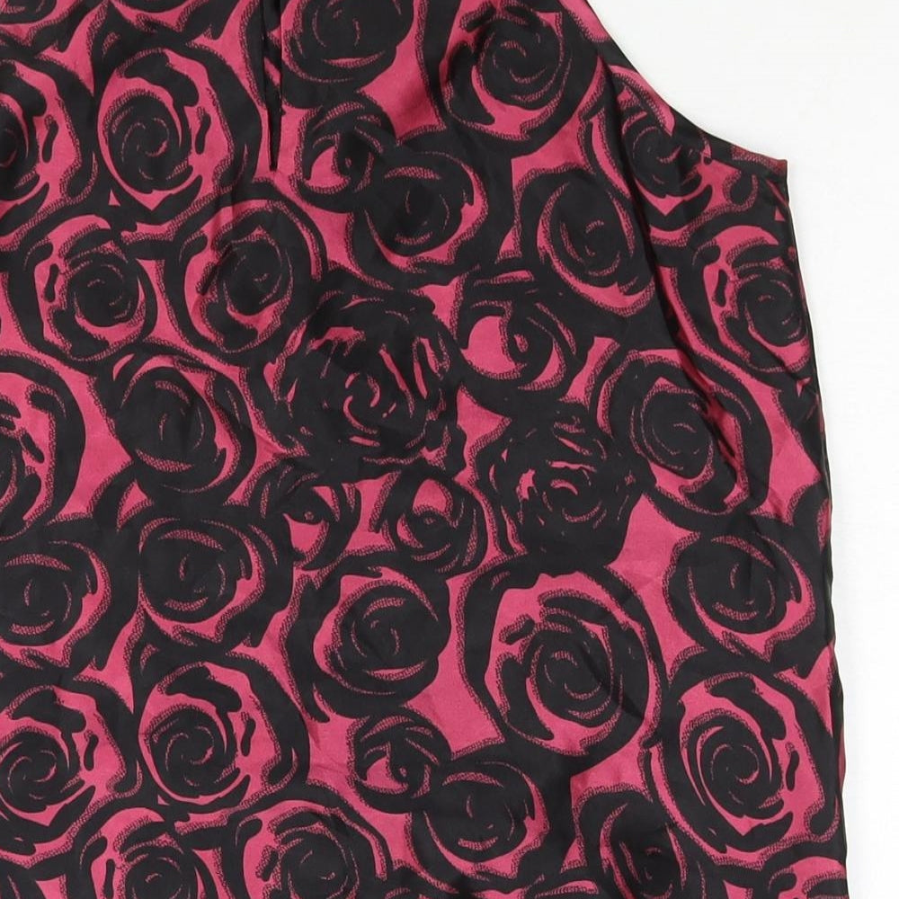 Womens UK Size 10 NEXT Pink Camisole Blouse