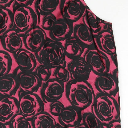 Womens UK Size 10 NEXT Pink Camisole Blouse