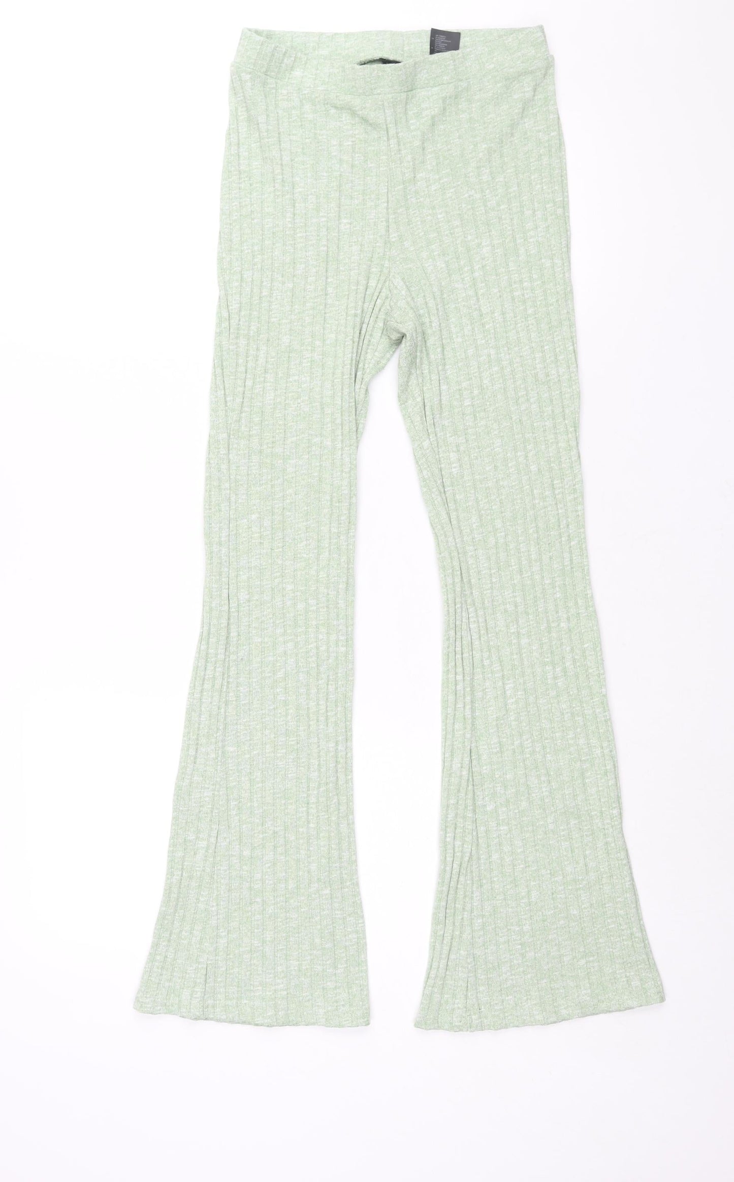 Womens UK Size S Monki Regular Fit  Green Trousers