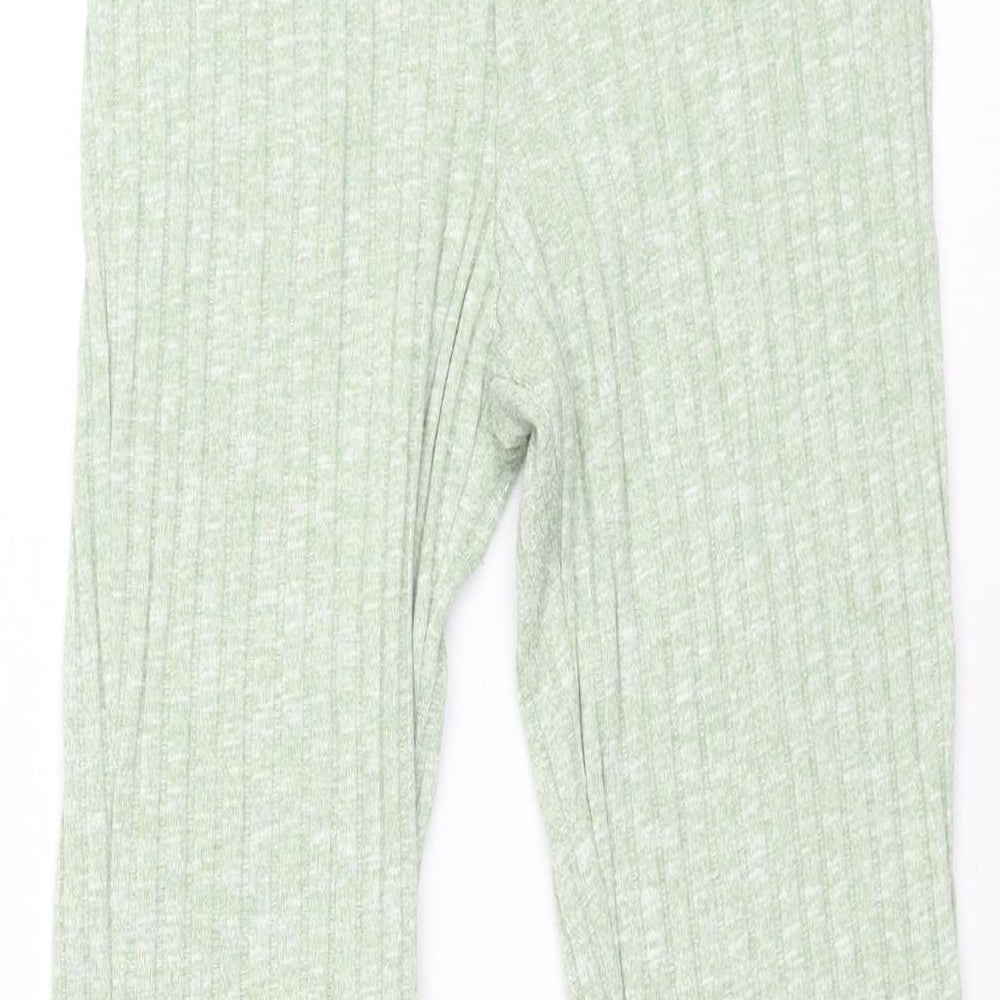 Womens UK Size S Monki Regular Fit  Green Trousers